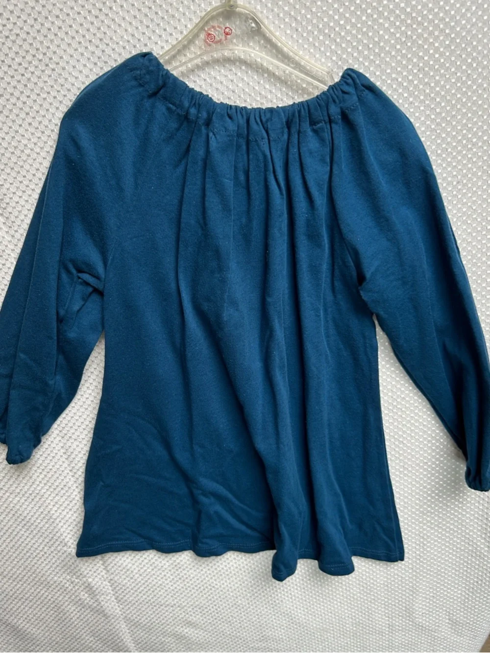 Girls' Blue Modest Dress or Nightgown, below knees and elbows. NWT